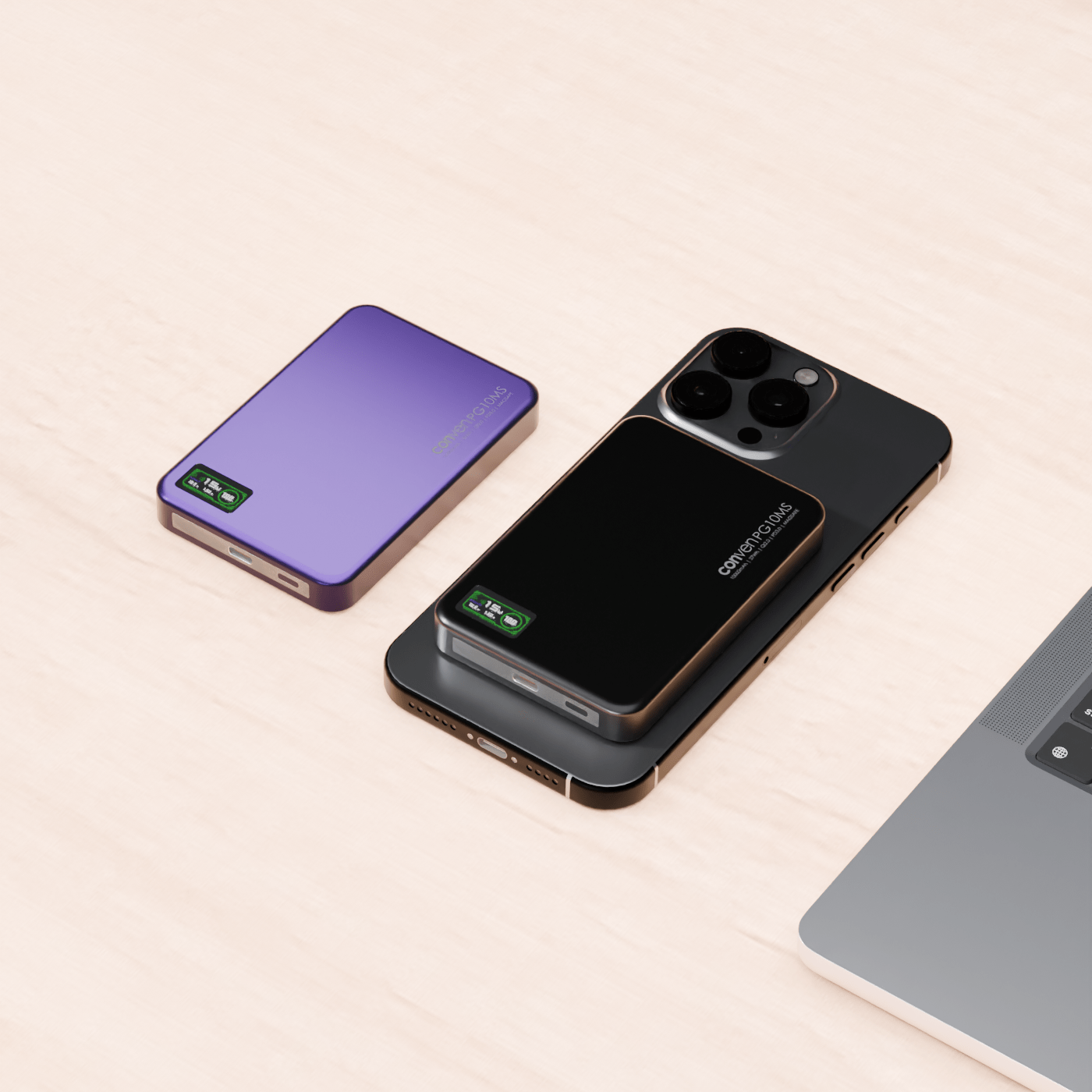CONVEN PG10MS 10000mAh External Battery - CONVEN