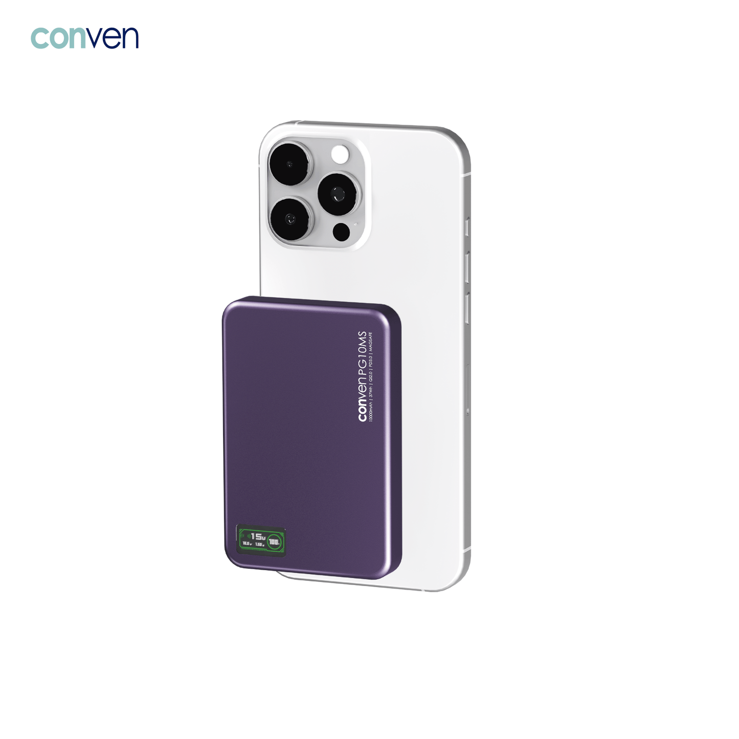 CONVEN PG10MS 10000mAh External Battery - CONVEN