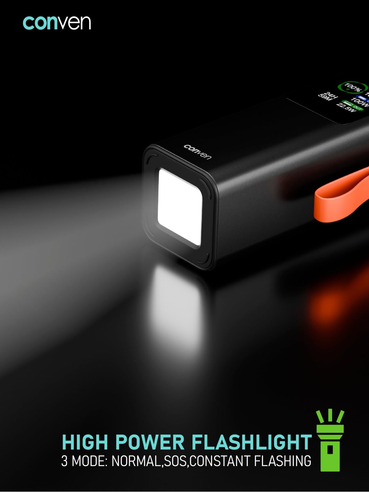 CONVEN PG20C 100W EXTERNAL BATTERY - CONVEN