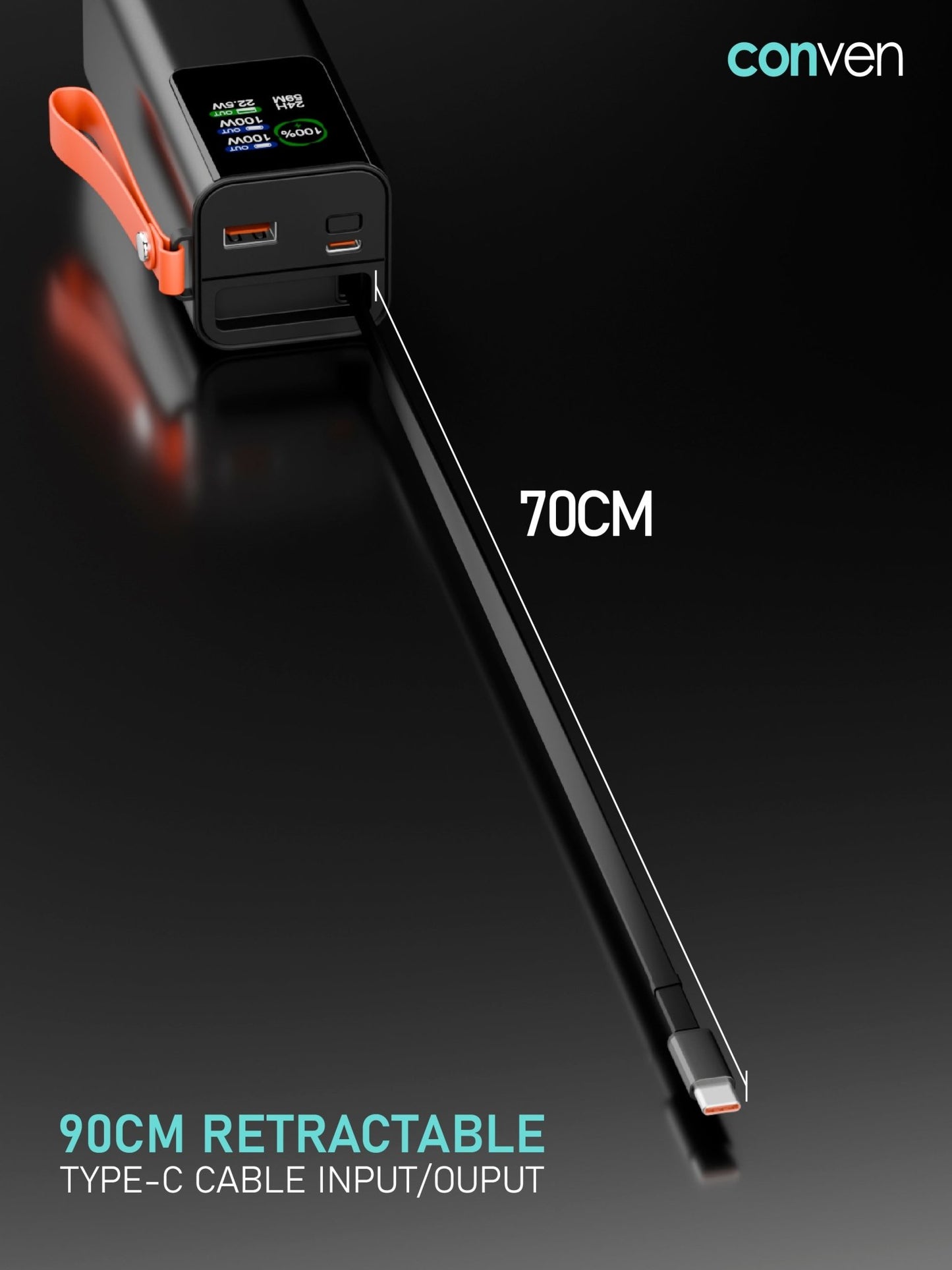 CONVEN PG20C 100W EXTERNAL BATTERY - CONVEN