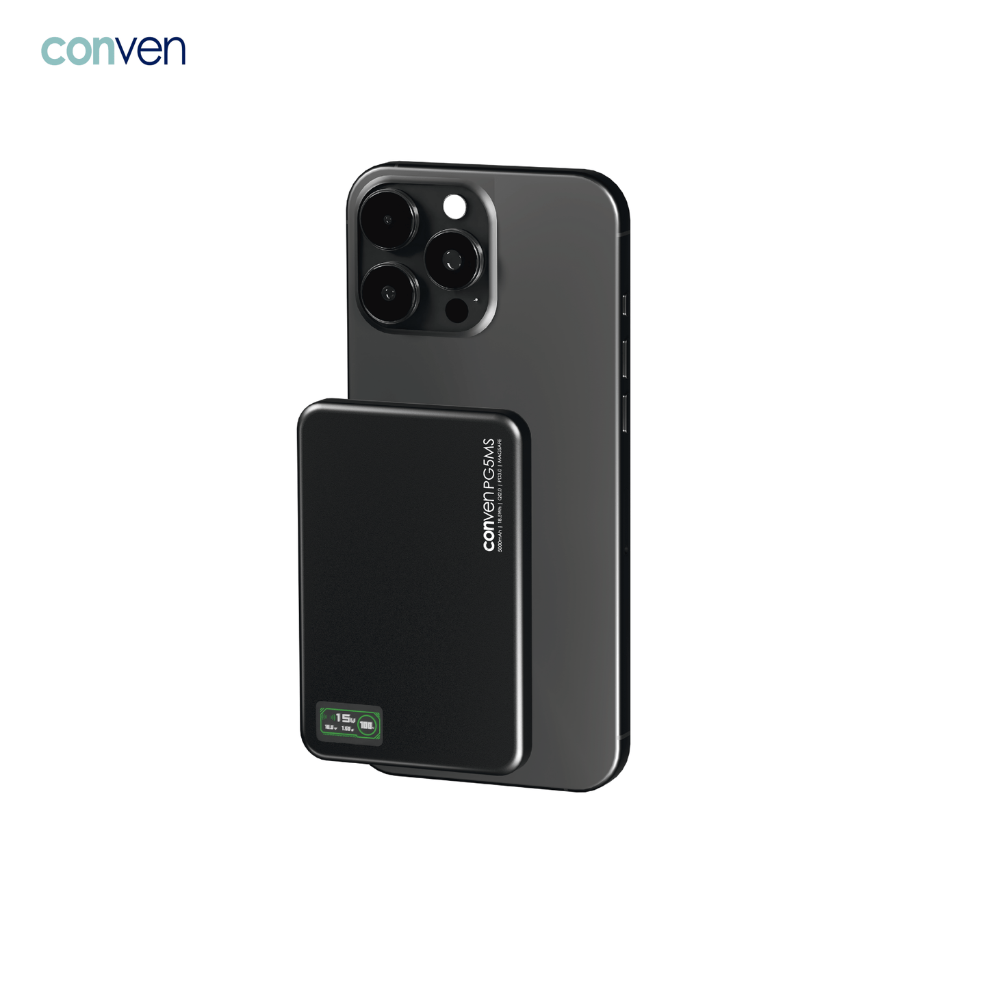 CONVEN PG5MS 5000mAh External Battery - CONVEN