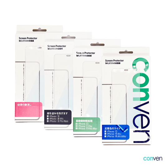 Premimum Glass Screen Protector for iPhone - CONVEN
