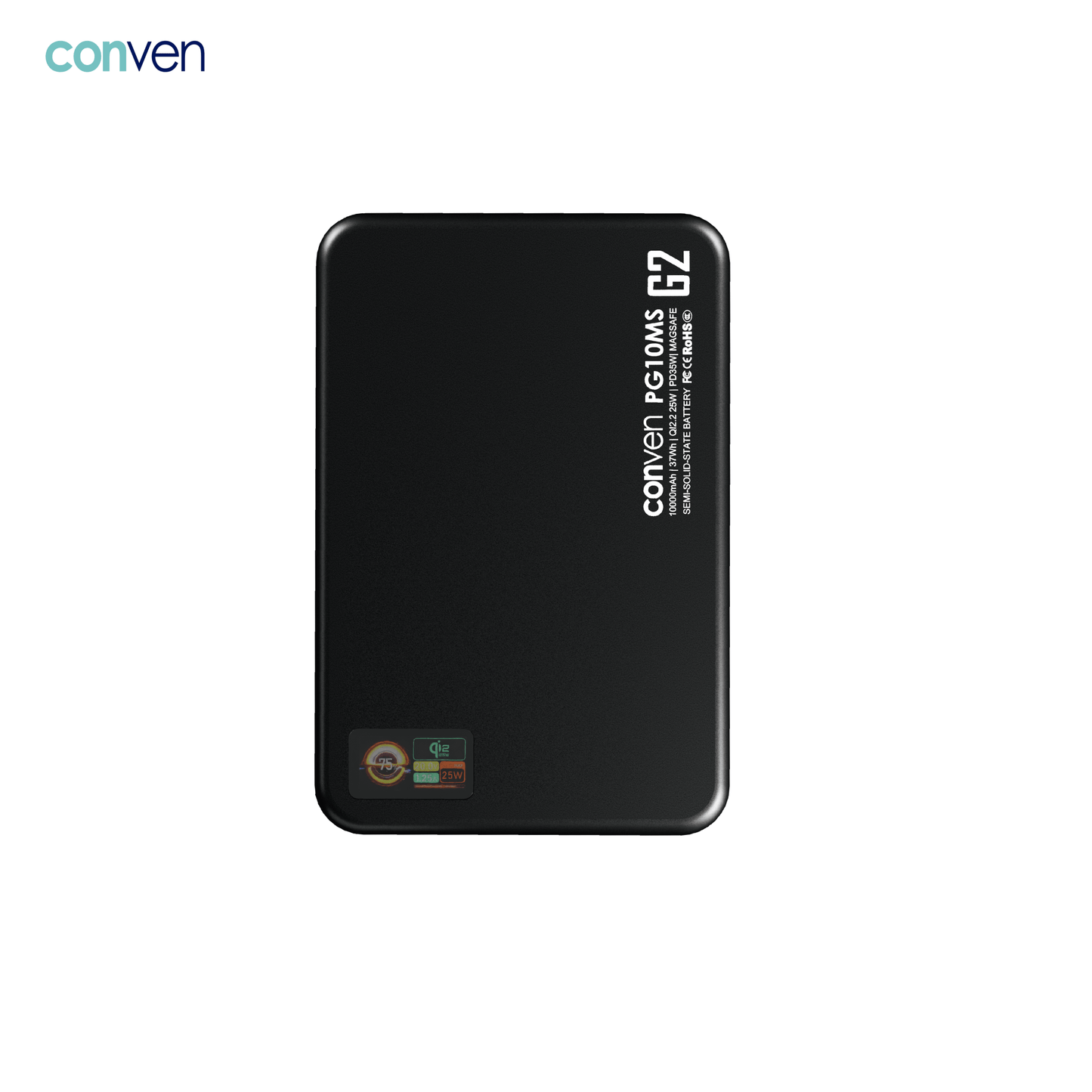 CONVEN PG10MS - G2 10000mAh QI 2.2 25W Wireless Battery - CONVEN