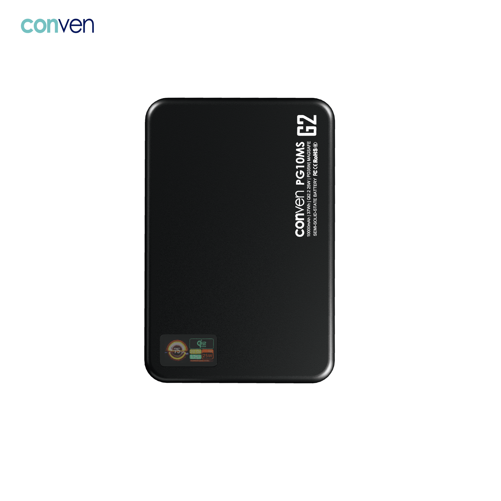 CONVEN PG10MS - G2 10000mAh QI 2.2 25W Wireless Battery - CONVEN