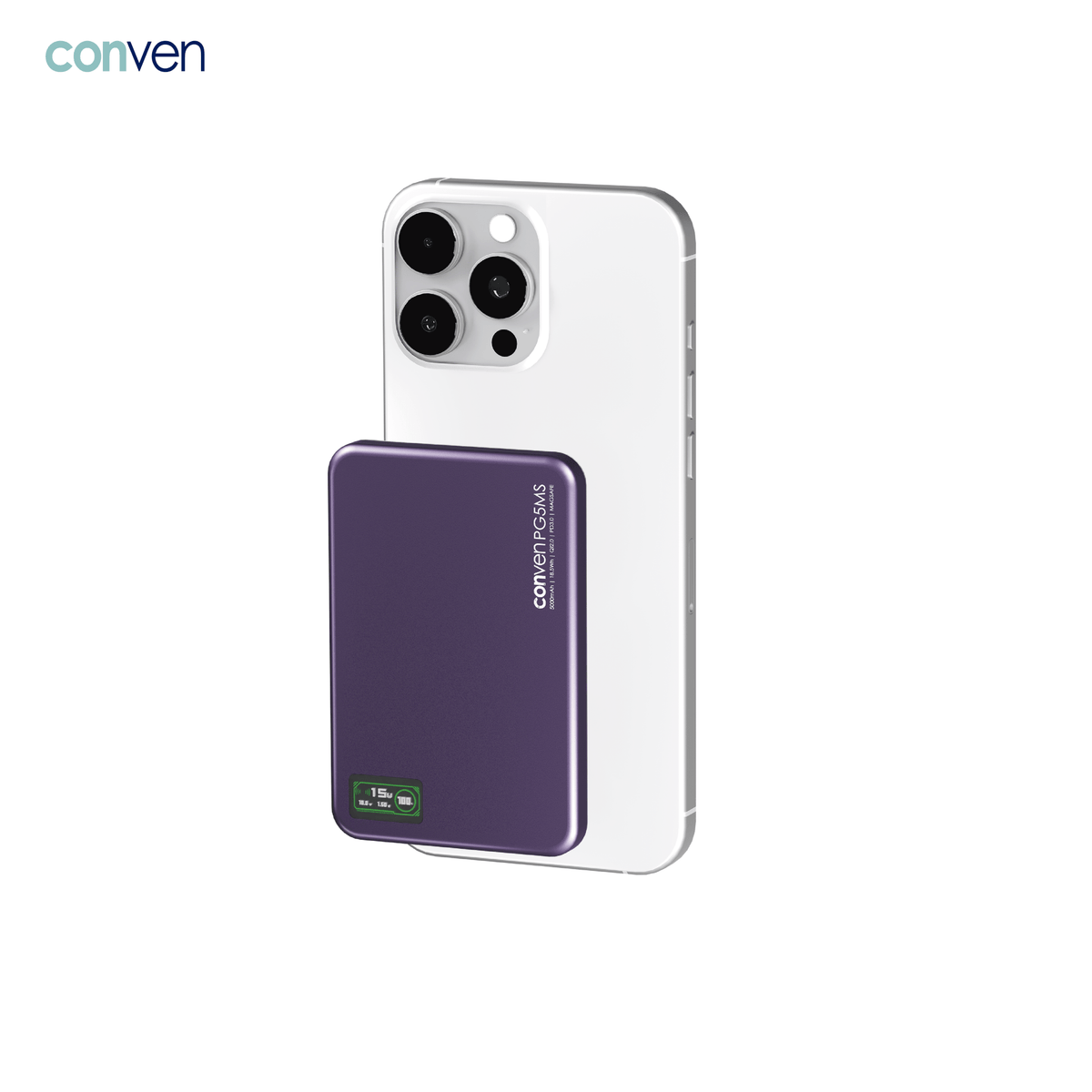 CONVEN PG5MS 5000mAh External Battery - CONVEN