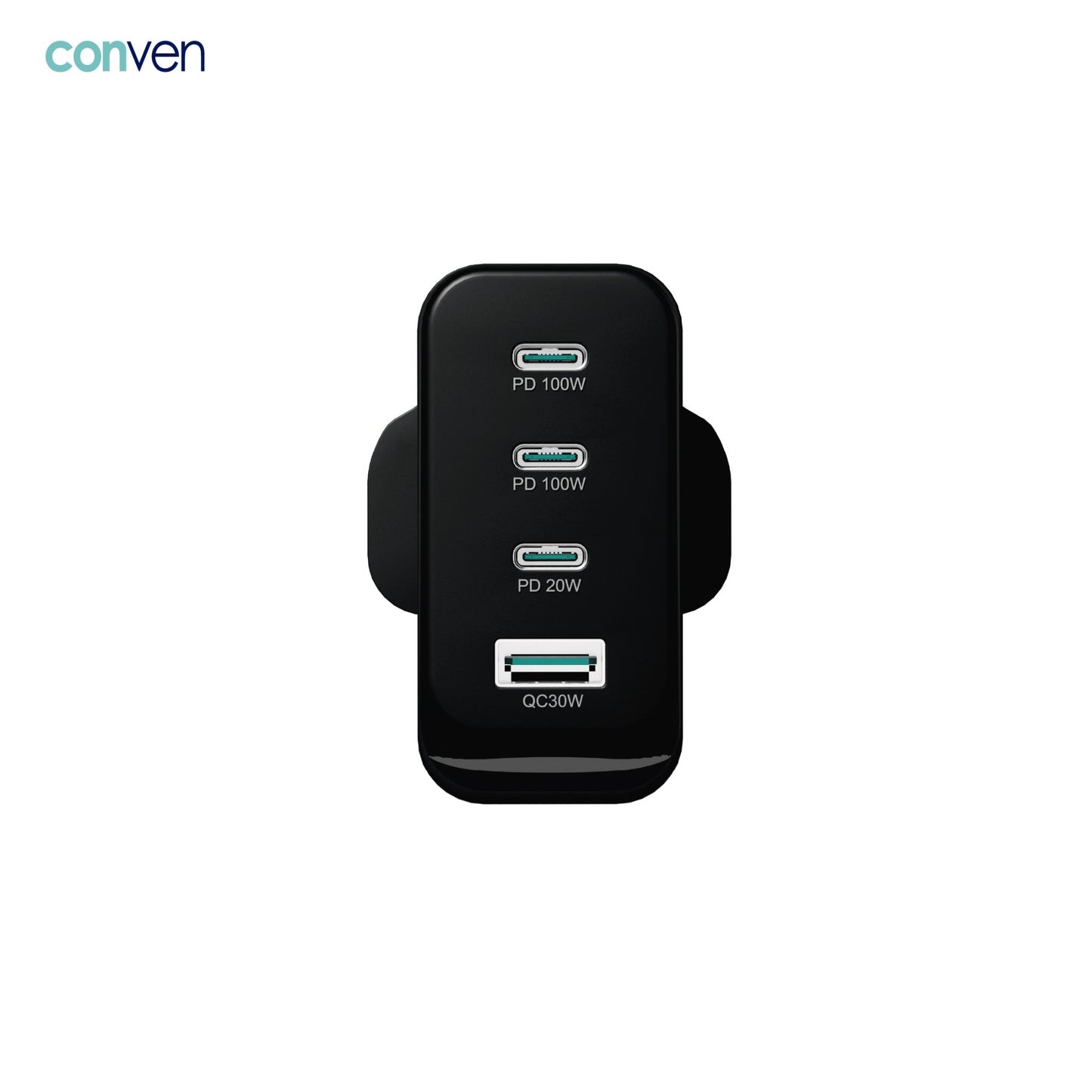 CONVEN TG100E 100W Gan TRAVEL CHARGER - CONVEN