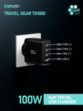 CONVEN TG100E 100W Gan TRAVEL CHARGER - CONVEN