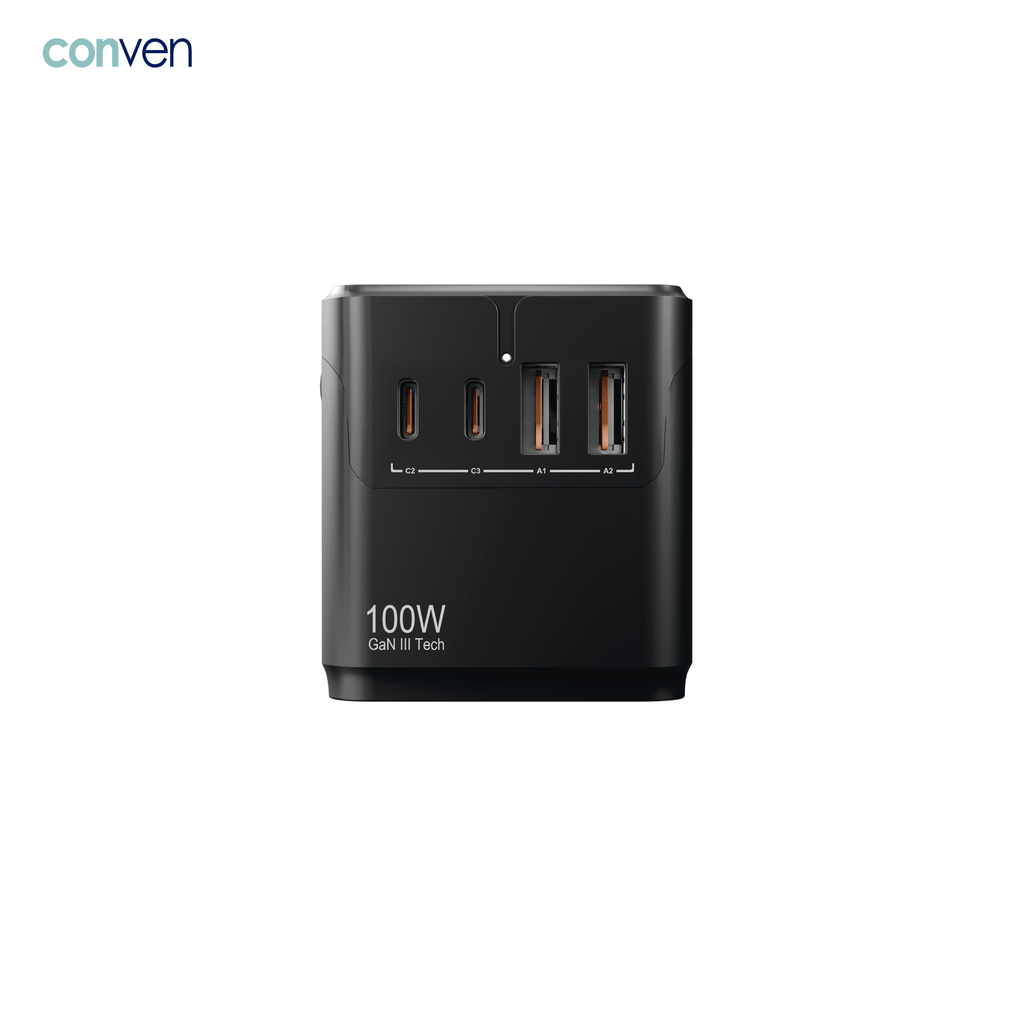 CONVEN UG100 100W Gan UNIVERSAL ADAPTOR - CONVEN