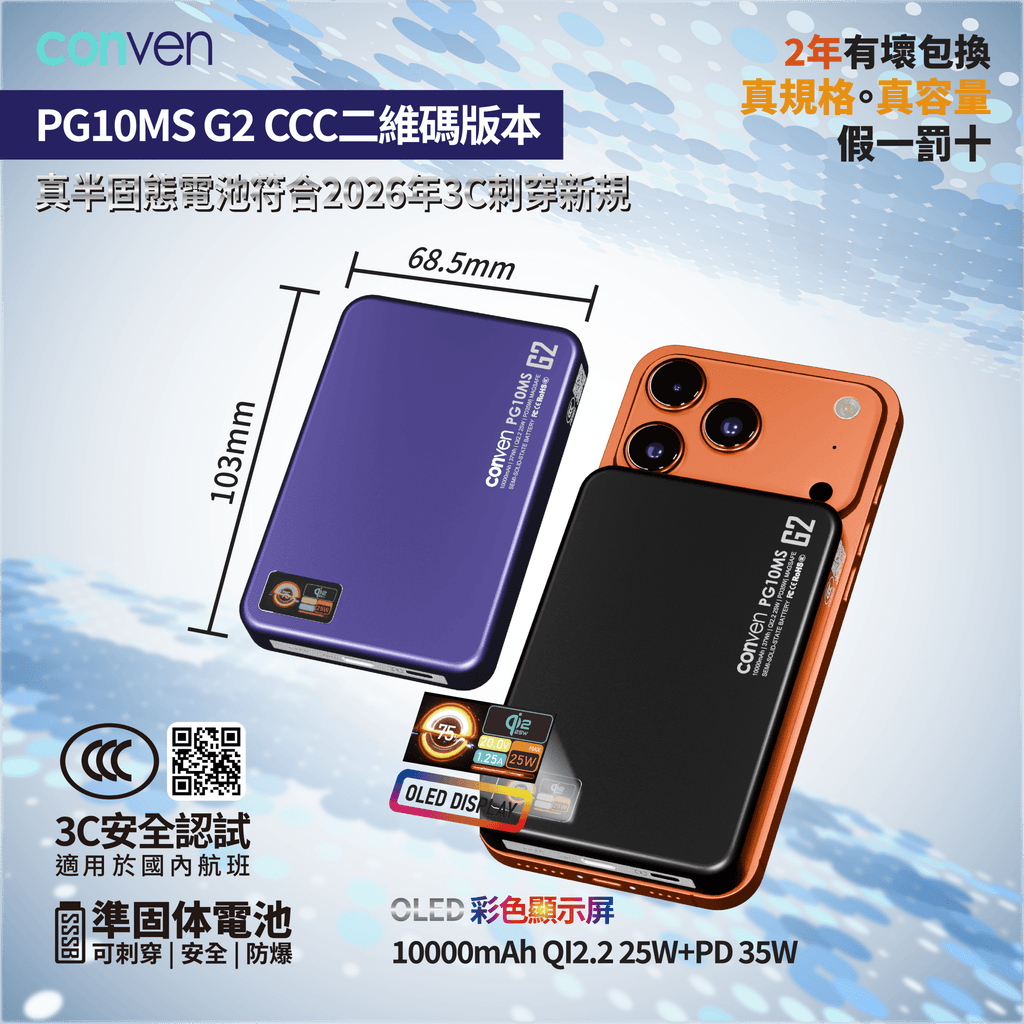 PG10MS G2+TG100E Set - CONVEN