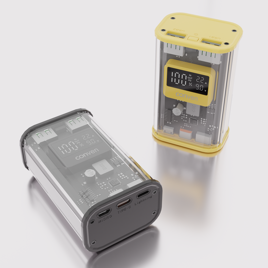 Power Gear 10000T Transparency Portable Battery