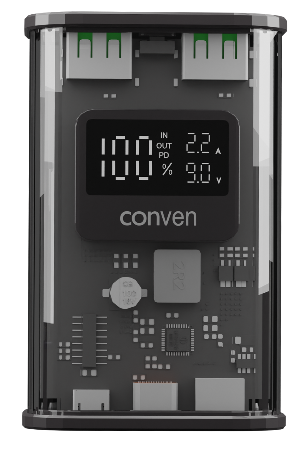 Power Gear 10000T Transparency Portable Battery